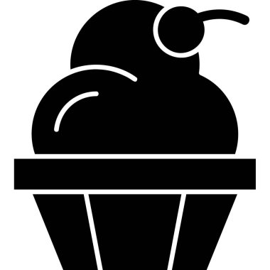 Tatlım. Web simgesi basit illüstrasyon