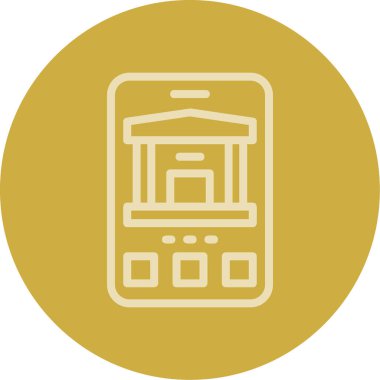 cep telefonu ikonu vektör illüstrasyonu