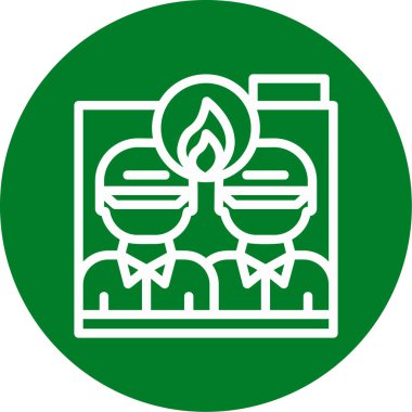 vektör ateş simgesi illüstrasyonu