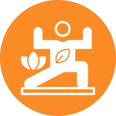 Bitkisi olan bir adamın vektör çizimi