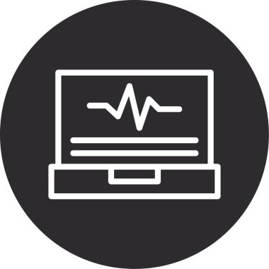 izleyici ikon vektör illüstrasyonu