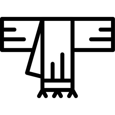 Bir köpek simgesinin vektör illüstrasyonu