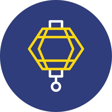 Modern simgenin vektör illüstrasyonu