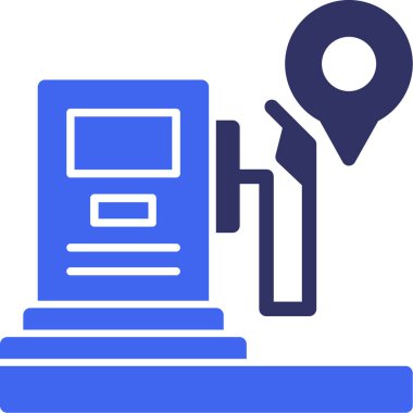 konum haritası konumu simgesi - taslak biçimi