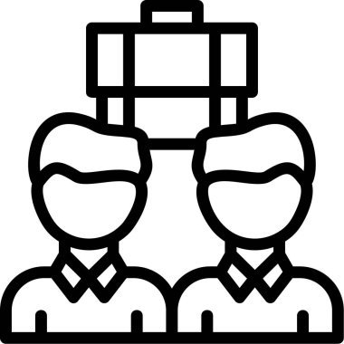 iş takımı takım çalışması simgesi