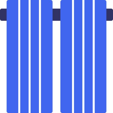 Düz bir içecek ikonu.