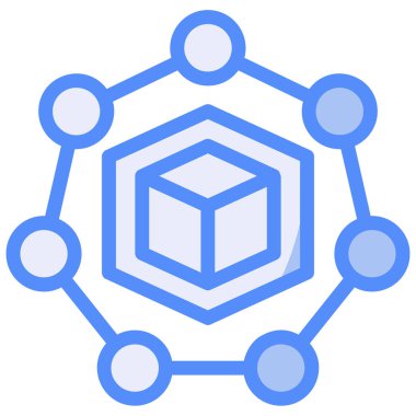 ağ simgesinin vektör tasarımı