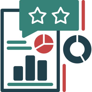 Çizelge. Web simgesi basit illüstrasyon