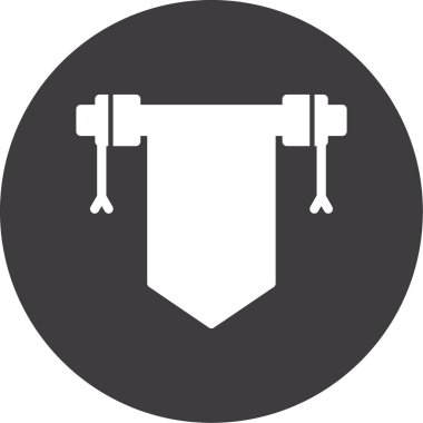 Vektör illüstrasyonu, simge ögesi arkaplanı