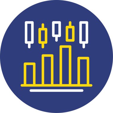 çubuk çizelgesi vektör illüstrasyonu