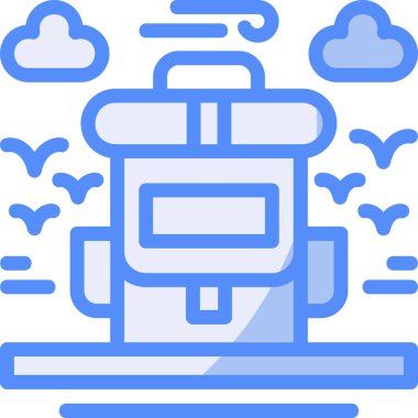 Bulut hesaplama veri simgesi - taslak biçimi