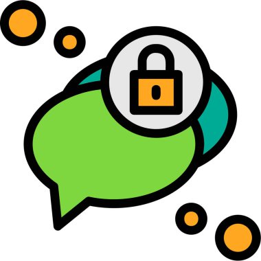 konuşma kabarcığı iletisi vektör tasarımı