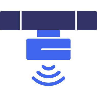 Kablosuz ağ simgesi. vektör illüstrasyonu