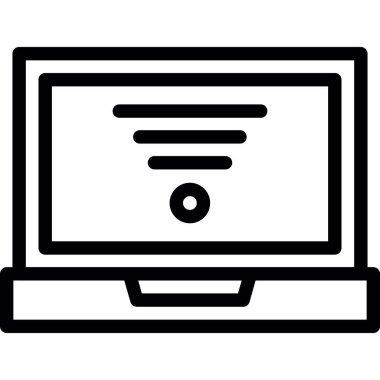 dizüstü bilgisayar simgesi, özet biçimi