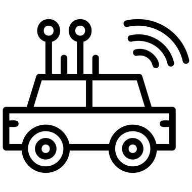 Wifi simgesi, vektör illüstrasyonu