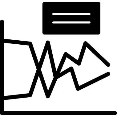 ticari grafik vektör simgesi