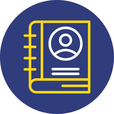 Belge. Web simgesi basit illüstrasyon