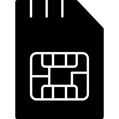 Kart. Web simgesi basit illüstrasyon