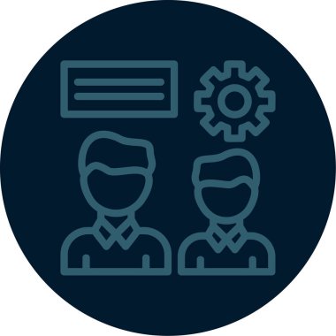 seo modern simgesinin vektör illüstrasyonu