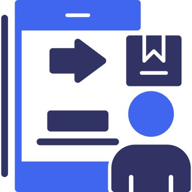 çevrimiçi web simgesi basit vektörü