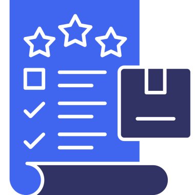 Kontrol listesi. Web simgesi basit illüstrasyon