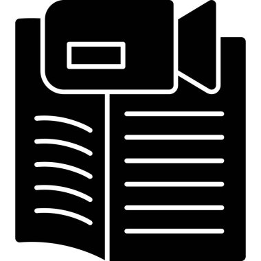 Kitap eğitimi simgesi sağlam stil