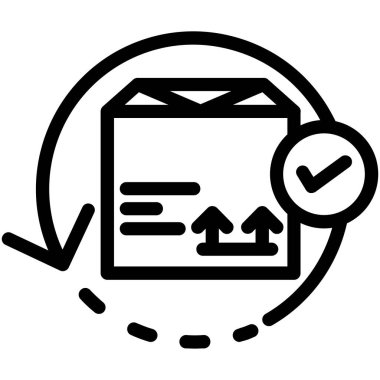 Kontrol listesi simgesi ana hatları vektörü. Kontrol listesi. kontrol listesi