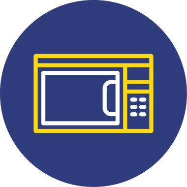 vektör lcd simgesi illüstrasyonu