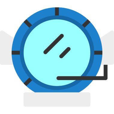 Pusula. Web simgesi basit illüstrasyon