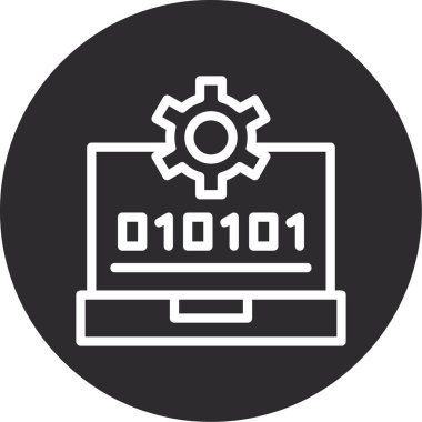 seo modern simgesinin vektör illüstrasyonu