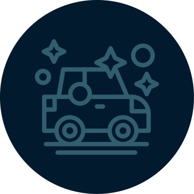 Vektör araba simge tasarlamak