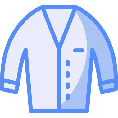 Gömlek. Web simgesi basit illüstrasyon