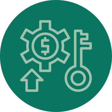 Dişliler. Web simgesi basit tasarım