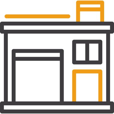 ev simgesi ana hatlarıyla oluşturuluyor