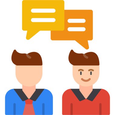 İş takım çalışması vektör simgesi