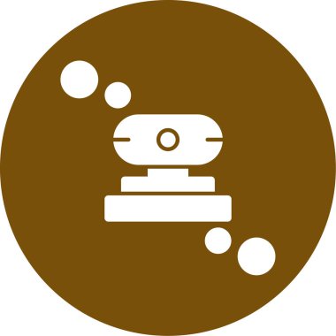 Modern b 'nin vektör illüstrasyonunda yiyecek ikonu yok