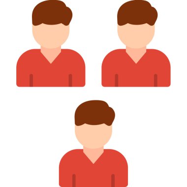 Adam avatar ikonu. vektör tasarımı