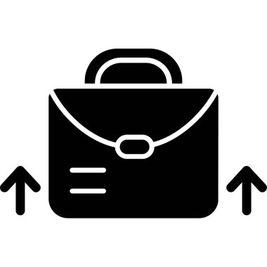 çanta çanta simgesi modaya uygun şekilde izole edilmiş arka grup