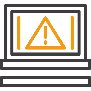 Hata. Web simgesi basit illüstrasyon