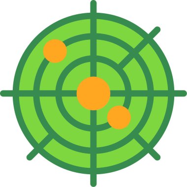 düz biçimli hedef hedef simgesi