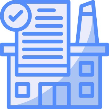 Sözleşme. Web simgesi basit illüstrasyon