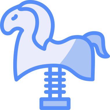 At. Web simgesi basit illüstrasyon