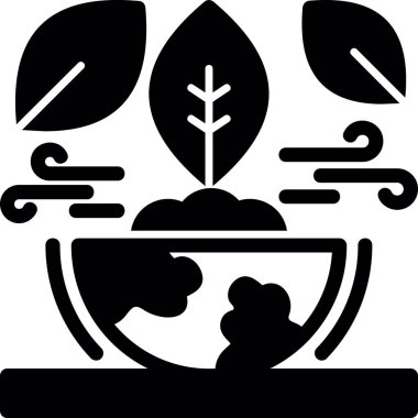 kahve latte simgesi, vektör illüstrasyonu