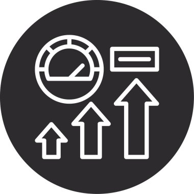 Grafik simge vektör çizim