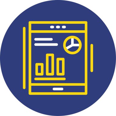 Seo simgesinin vektör illüstrasyonu