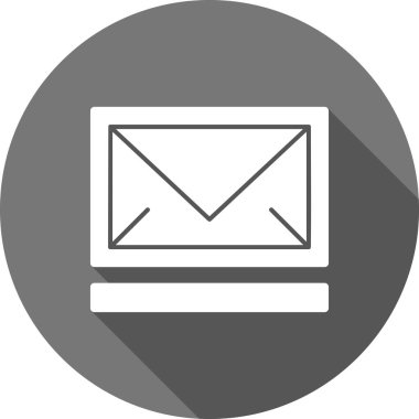 Posta Simgesi. Vektör İllüstrasyonu.