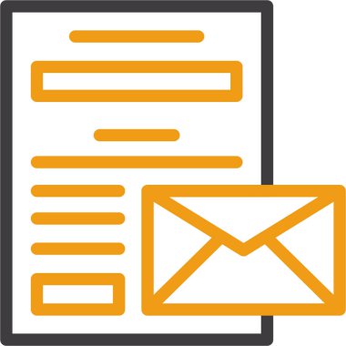 e-posta simgesi doldurulmuş - özet biçimi