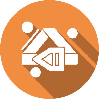 Modern b 'nin vektör illüstrasyonu eksik simgesi