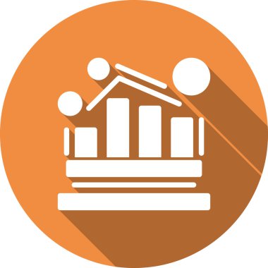 iş simgesi soyut bir grupta izole edildi