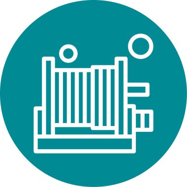 Modern b 'nin vektör illüstrasyonu eksik simgesi